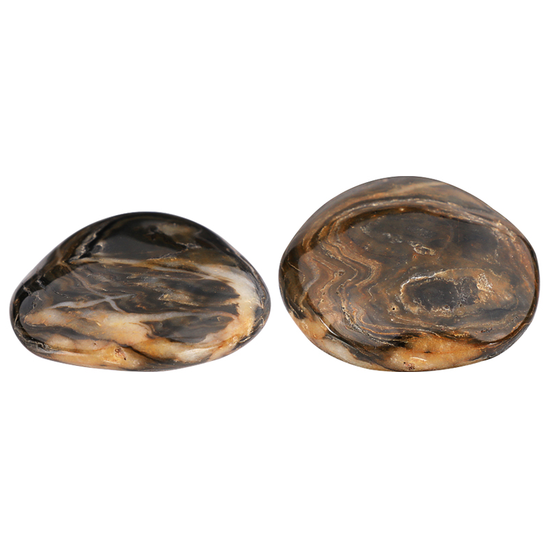 龙凤图案天然奇石