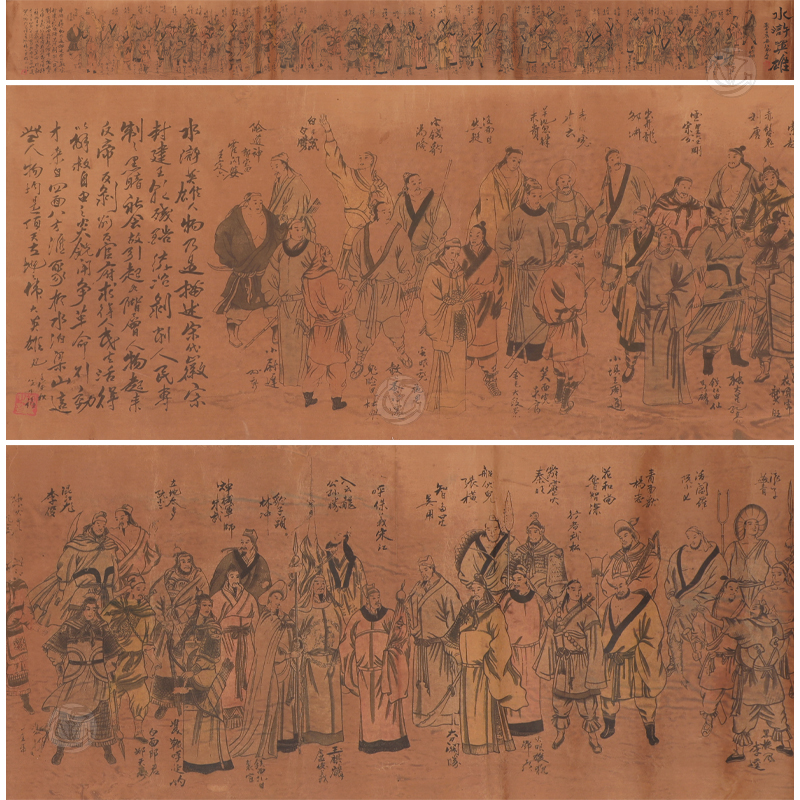 江南居士 水浒英雄108将