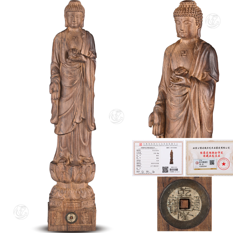 芽庄沉香木释迦牟尼佛像