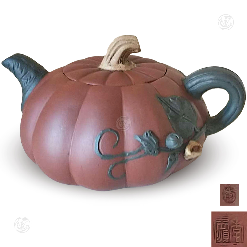 季益顺 仿生南瓜紫砂壶
