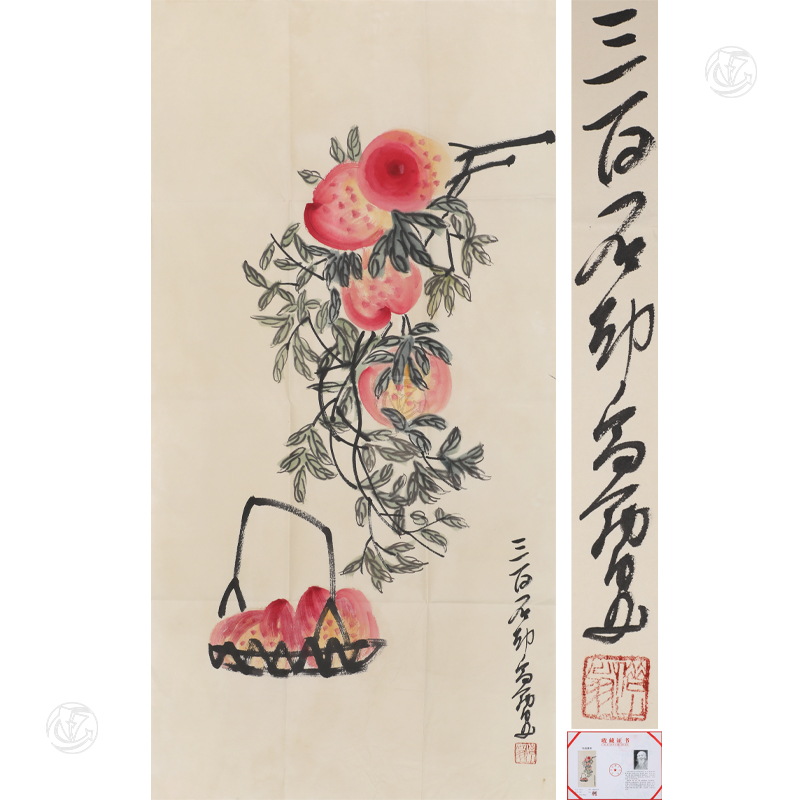 齐白石 福寿安康