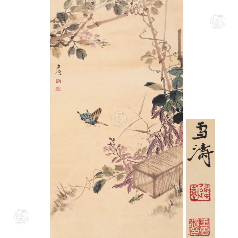 王雪涛 瓜蝶连绵