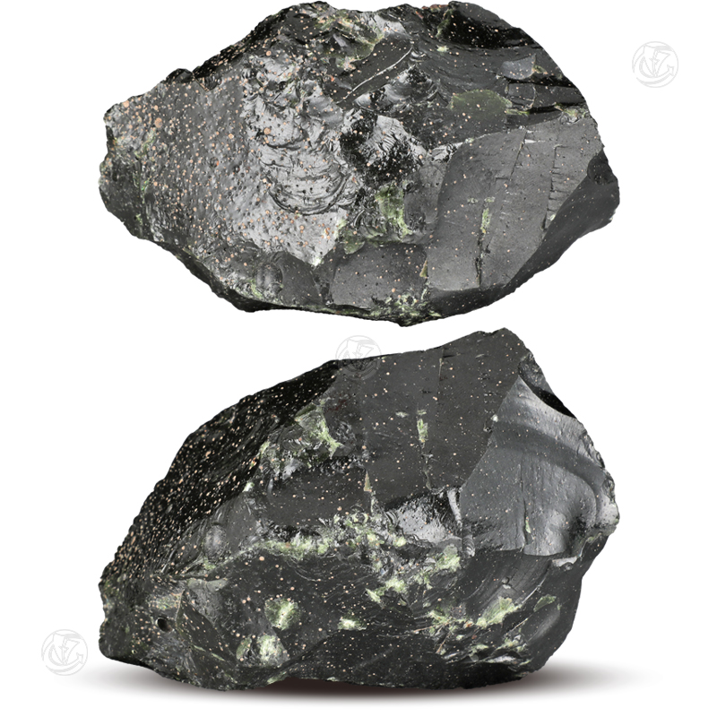 橄榄绿玻璃陨石