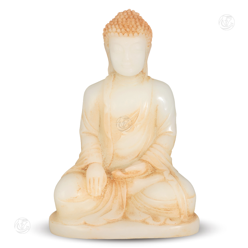 白玉释迦摩尼佛像